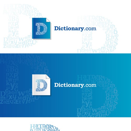 Dictionary.com logo Diseño de B®ANDMAZE