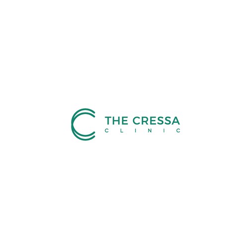 Modern, trustworthy logo for Cressa, a telehealth arthritis clinic