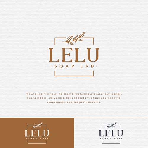 Iconic Logo that Has Global Appeal but feels Local for our Eco Friendly Soaps and Skincare Ontwerp door nue•ve