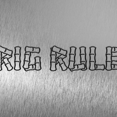 Rig Rule needs Lettering Design (wordmark) Design by designRays