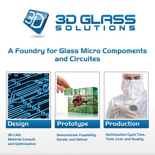 3D Glass Solutions Booth Graphic Design by Sachin Mendhekar