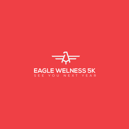 Design modern logo for a Eagle 5K Walk/Run for North Carolina Central University Ultimate Homecoming Design by Graphic Archer