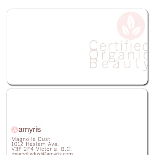 Logo for Organic Beauty Company Design by blank*