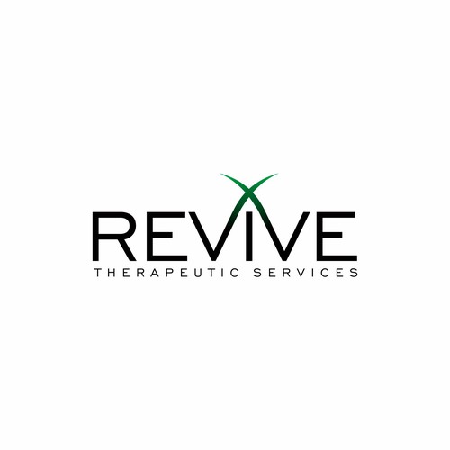 Looking for a modern, refreshing logo for Revive Therapeutic Services Design réalisé par Anthem.