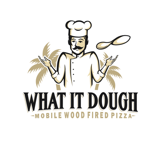 Hawaiian Wood Fired Pizza Logo Design por 2MDesigns