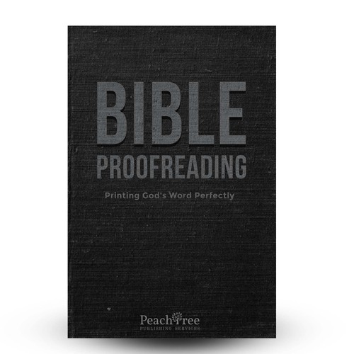 Designs | Bible Proofreading | Book cover contest