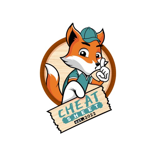 Unique descriptive combo mascot Logo that embodies the action of cheating on a test & shortcuts Design von DevDevit   ★ ★ ★ ★ ★