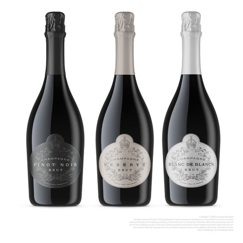Create a Champagne label Design von Saverio Wongher ™