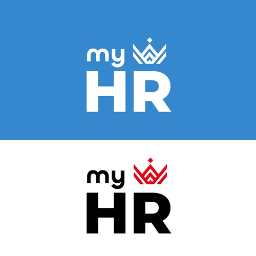 Create an awesome logo for myHR, the #1 HR Software in Luxembourg ! Design by M.I.Thomson