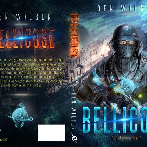 Sci-Fi Novel Cover Design, Start of Series. Design by Max63