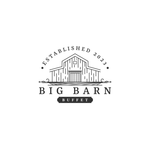 Create A Logo For Big Barn Buffet! Design by Studio Lama