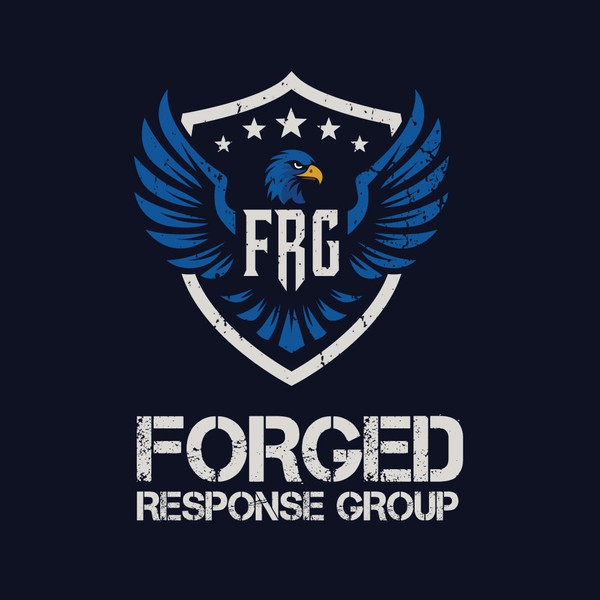 Bold logo design for forged