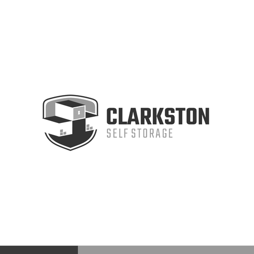 Self Storage Logo | Clarkston Self Storage Diseño de Navira Eliana