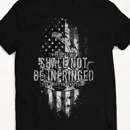 *GUARANTEED WINNER* 2nd Amendment Shirt - Patriotic Design by Ahsannn