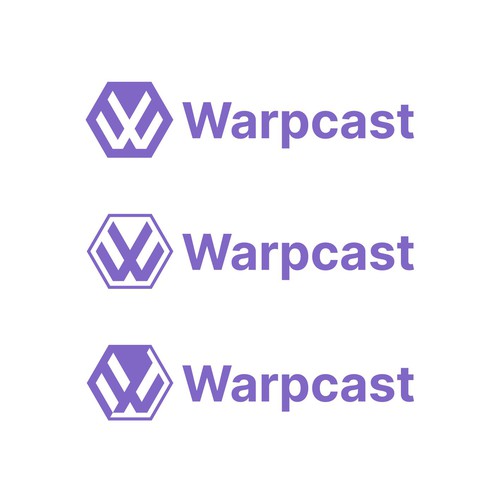 Warpcast logo Design by jemma1949