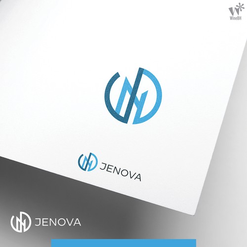"Jenova" winning Logo design