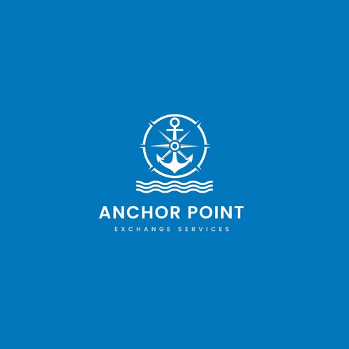Anchor Point Logo Design by B.MOHAMED AMINE