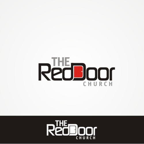 Red Door church logo Ontwerp door LuckyJack