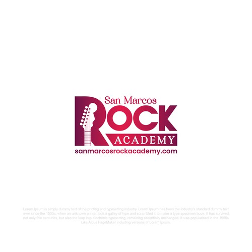 San Marcos Rock Academy Design by HK.designs