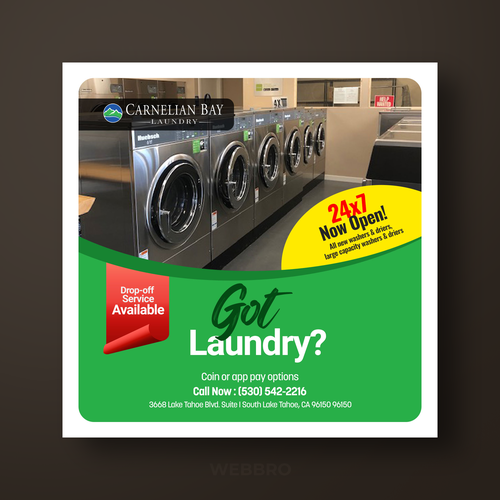 Designs | Design Promo Material for a laundromat pictures and concepts ...