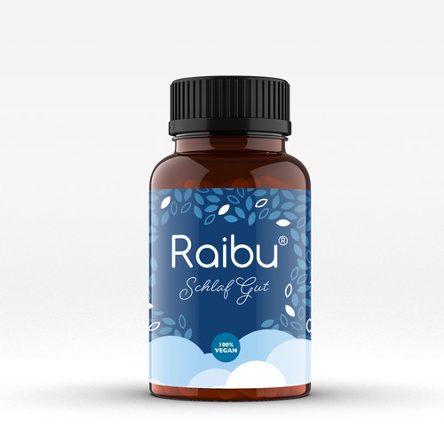 Create a Premium Supplement Jar Label for Natural Supplement Brand! Design by laudes