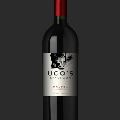Create a modern wine label for Uco's Playground (Mendoza, Argentina) Diseño de Dragan Jovic