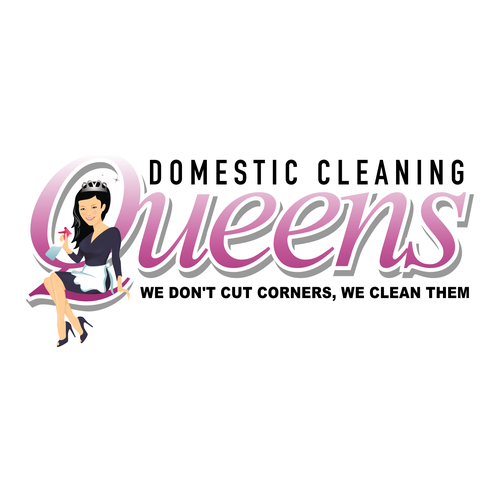 Create a CLASSIC logo for 'Domestic Cleaning Queens' Logo design contest