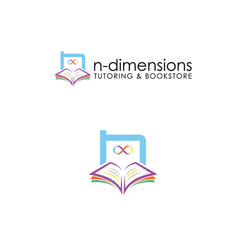 Math/Science Tutoring & Bookstore logo to be used for storefront, abstract & professional Diseño de wTobia