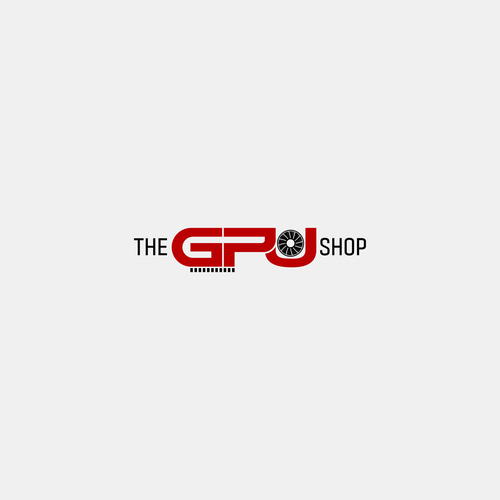 Create a futuristic logo for "The GPU Shop" Design by XarXi