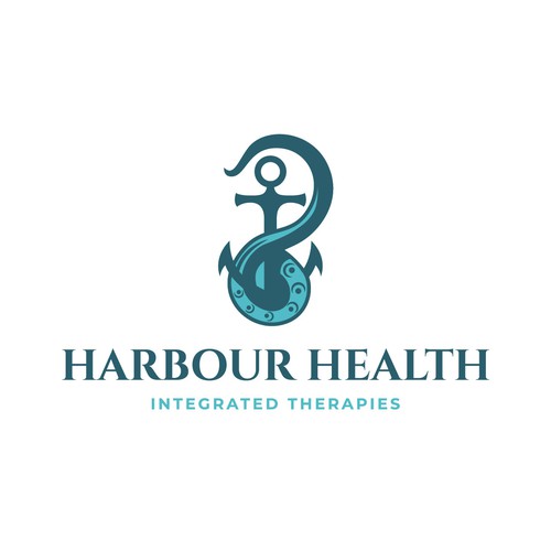 revamp a logo for an integrated health center in our west coast surf town of Ucluelet Design by SPECTAGRAPH