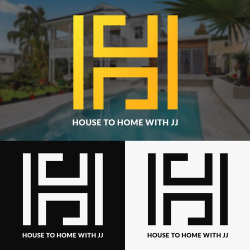 "House to Home with JJ" REAL ESTATE AGENT LOGO!! Diseño de Farjana_Shila