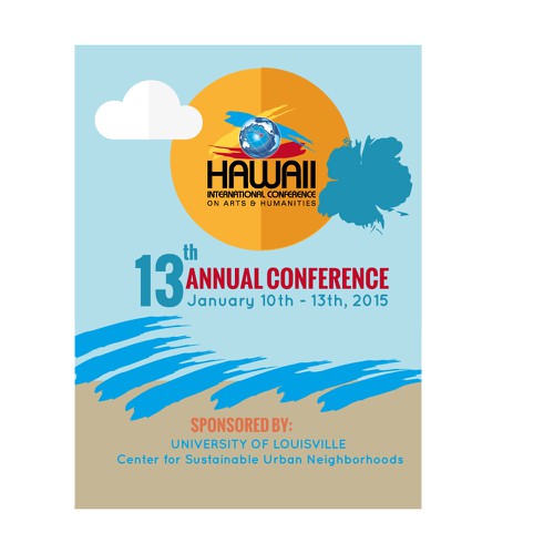 Hawaii Arts & Humanities Conference Program Cover! Design by Graphaholic