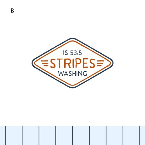 Stripes Washing - Design a logo and brand for a new upcoming coastal company Design by Sil [LD]