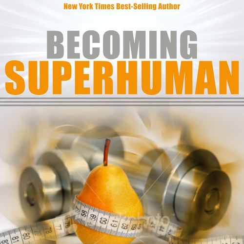 "Becoming Superhuman" Book Cover Design by J-MAN