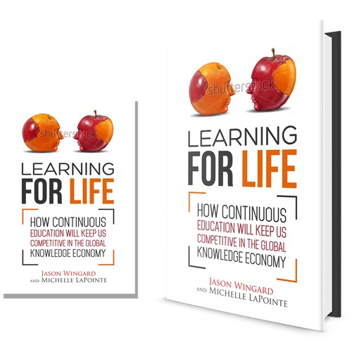 Learning for Life — create an elegant, important, and contemporary cover... Design by Artovia