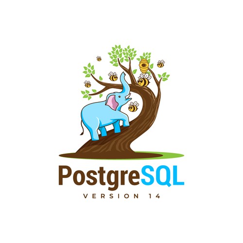 PostgreSQL 14 Release Artwork Design by Yeh