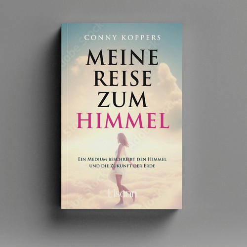 Cover for spiritual book My Journey to Heaven Design by P I X 3 L