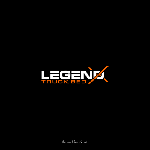 Legend X Truck Bed's Logo Design by Gorilla Art ™