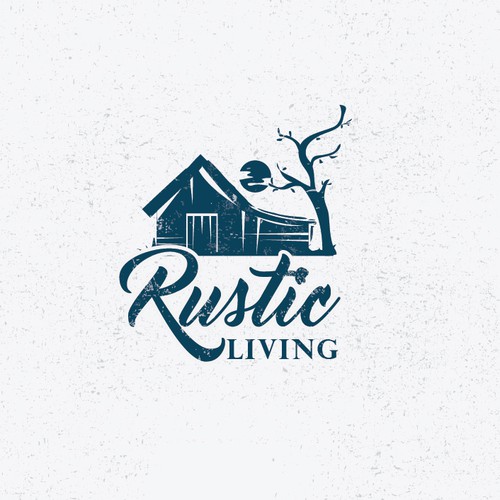 Create a rustic yet contemporary logo design for my new furnishing