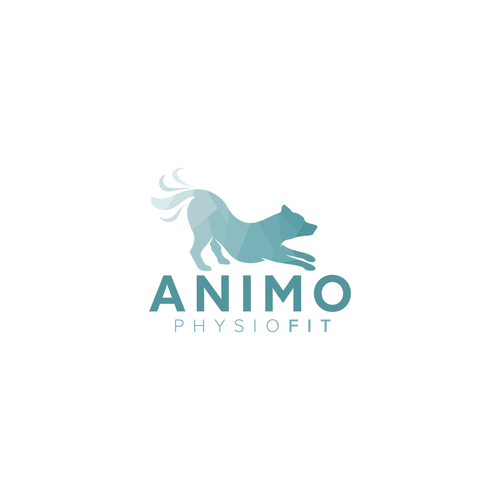 Create a trendy logo for a physiotherapy practice for dogs (and small animals) Design by sukadarma