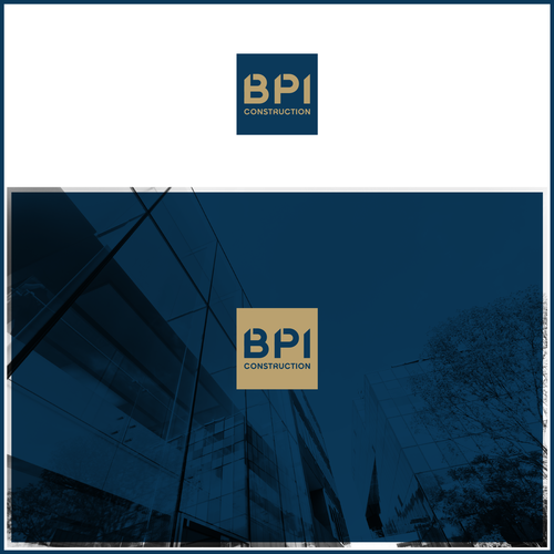 Logo Bpi construction Design by S B 2