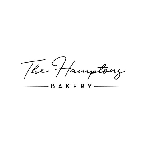 The Hamptons Bakery Logo Design by Dileny