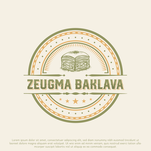 Diseño de High quality Turkish baklava shops in Bosnia and Herzegovina de Kris1923