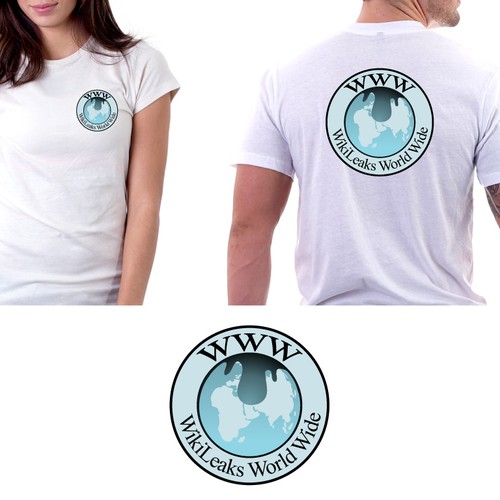New t-shirt design(s) wanted for WikiLeaks Ontwerp door mia_m