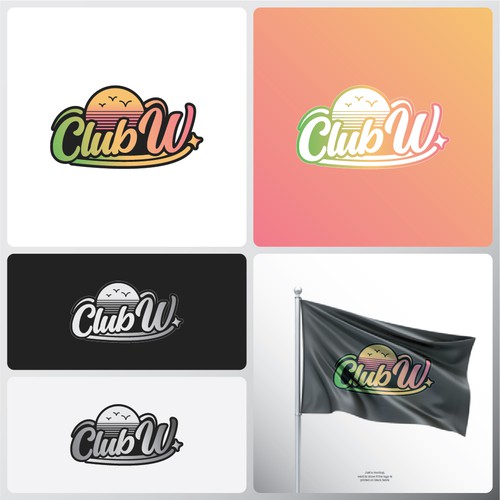 Retro-Cool Logo/Brand Launch For New Youth Volleyball Club Design by semburat