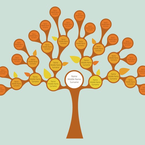 Design a unique and stylish way of showing the family tree Design por Igor Bar