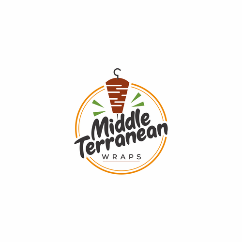 Create An Attractive Logo For Middle Terranean Wraps Food Truck