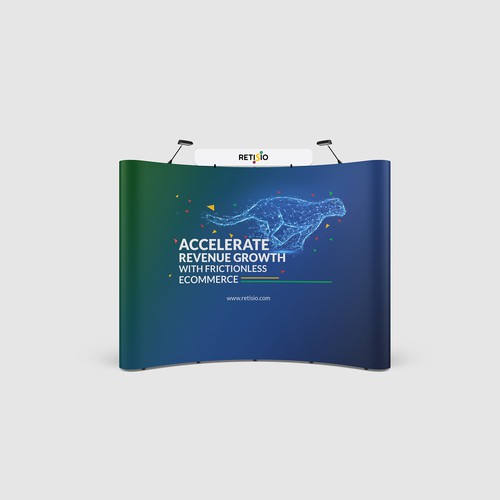 Design a fantastic tradeshow booth for enterprise SaaS company / eCommerce platform Design by artsun