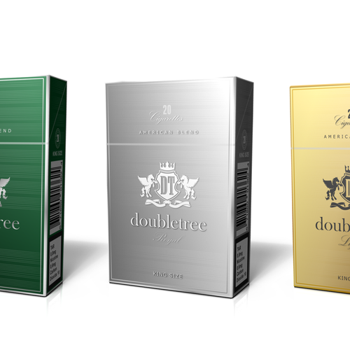 create a luxurious cigarette pack design Réalisé par StudioUno