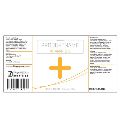 Product label contest entry by Elastic Cage